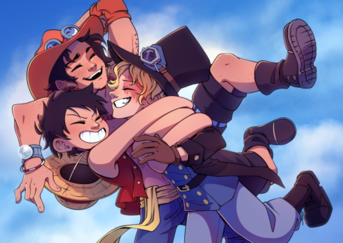 Brothers - One piece FANART