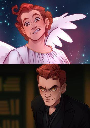 Crowley - Good omens FANART