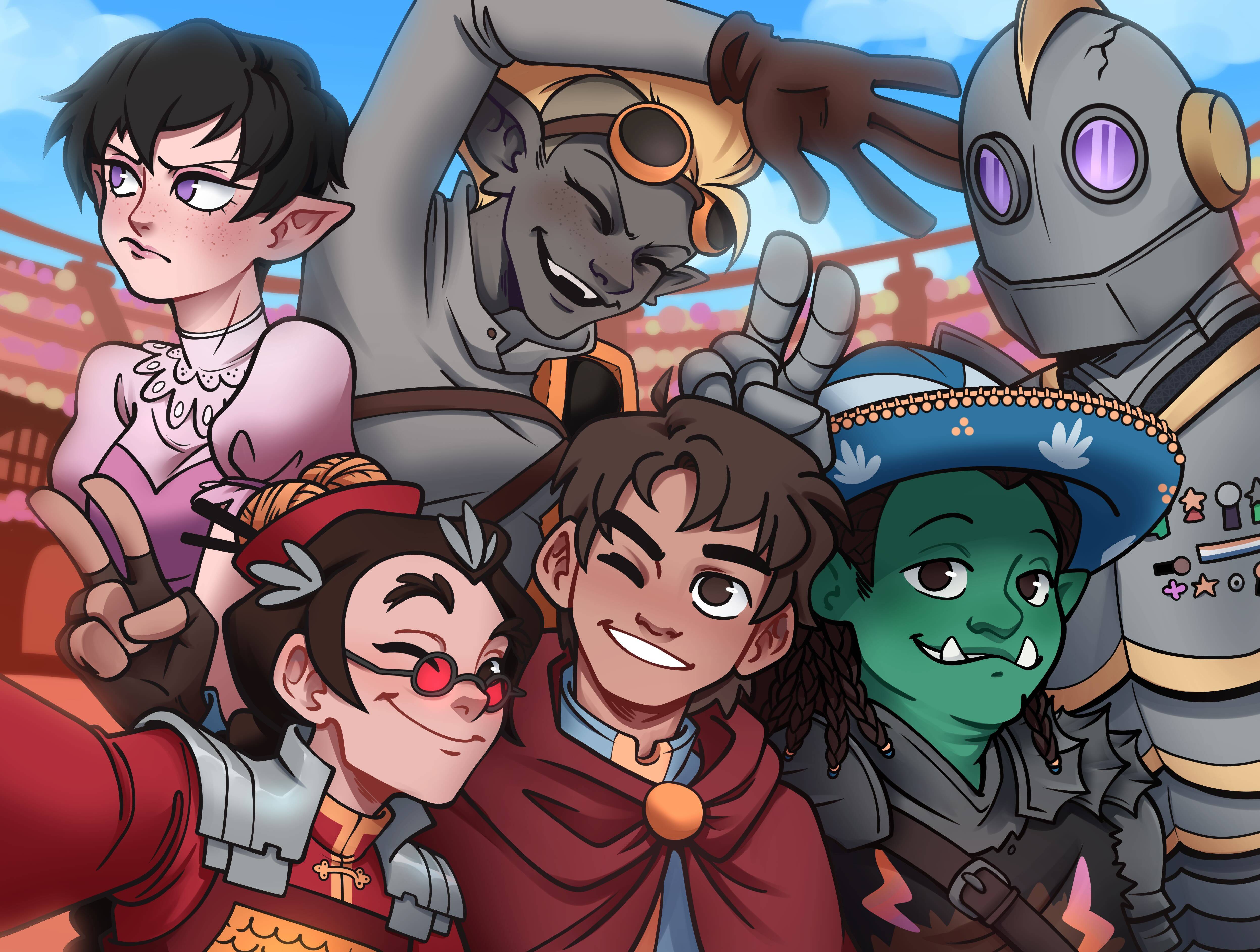DnD group - COMMISSION