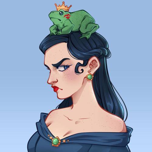 Frog princess - Original art
