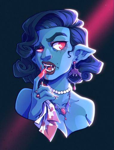 Vampire - Original art